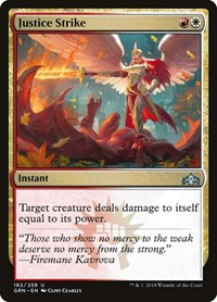 Justice Strike - Guilds of Ravnica - 182