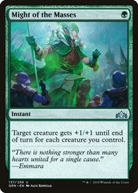 Might of the Masses - Guilds of Ravnica - 137
