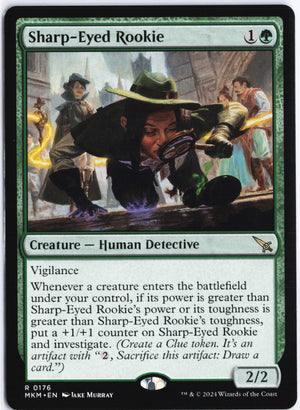 Sharp-Eyed Rookie R Murders at Karlov Manor 176 NM