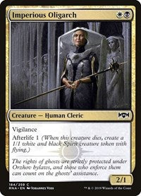 Imperious Oligarch - Ravnica Allegiance - 184