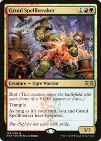 Gruul Spellbreaker - Ravnica Allegiance - 179