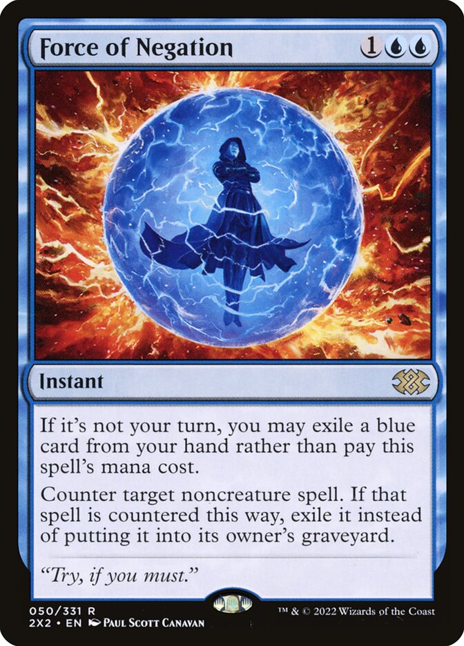 Force of Negation - Double Masters 2022 #50