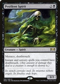 Pestilent Spirit - Ravnica Allegiance - 81