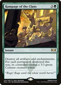 Rampage of the Clans - Ravnica Allegiance - 134