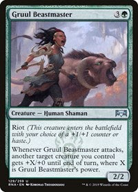 Gruul Beastmaster - Ravnica Allegiance - 129