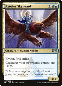 Azorius Skyguard - Ravnica Allegiance - 155