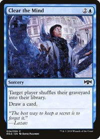 Clear the Mind - Ravnica Allegiance - 34