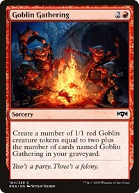 Goblin Gathering - Ravnica Allegiance - 104