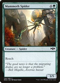 Mammoth Spider - Ravnica Allegiance - 132
