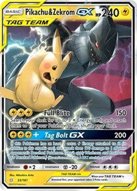 Pikachu & Zekrom GX - SM - Team Up #33/181