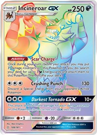 Incineroar GX (Secret) - SM - Team Up #188/181
