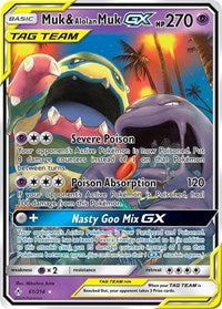 Muk & Alolan Muk GX - SM - Unbroken Bonds #61/214