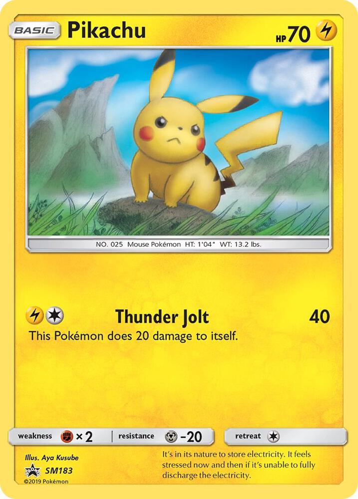 Pikachu - SM Promos #SM183