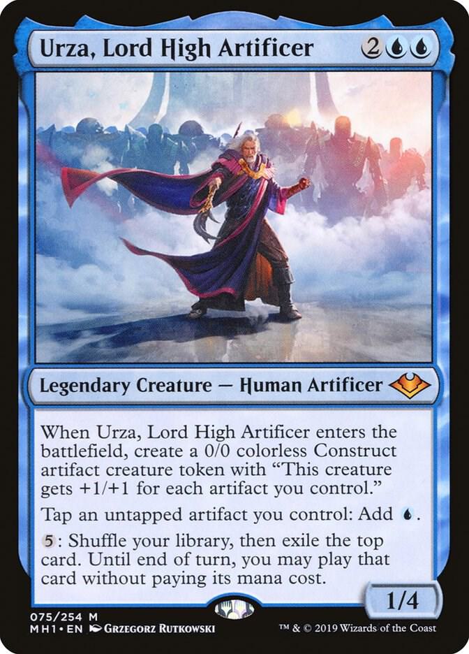 Urza, Lord High Artificer - Modern Horizons #75