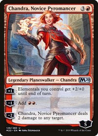 Chandra, Novice Pyromancer - Core Set 2020 - 128