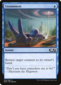 Unsummon - Core Set 2020 - 78