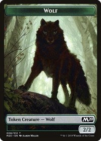 Wolf Token - Core Set 2020 - 8