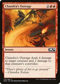 Chandra's Outrage - Core Set 2020 - 130