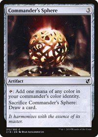 Commander's Sphere - Commander 2019 - 212