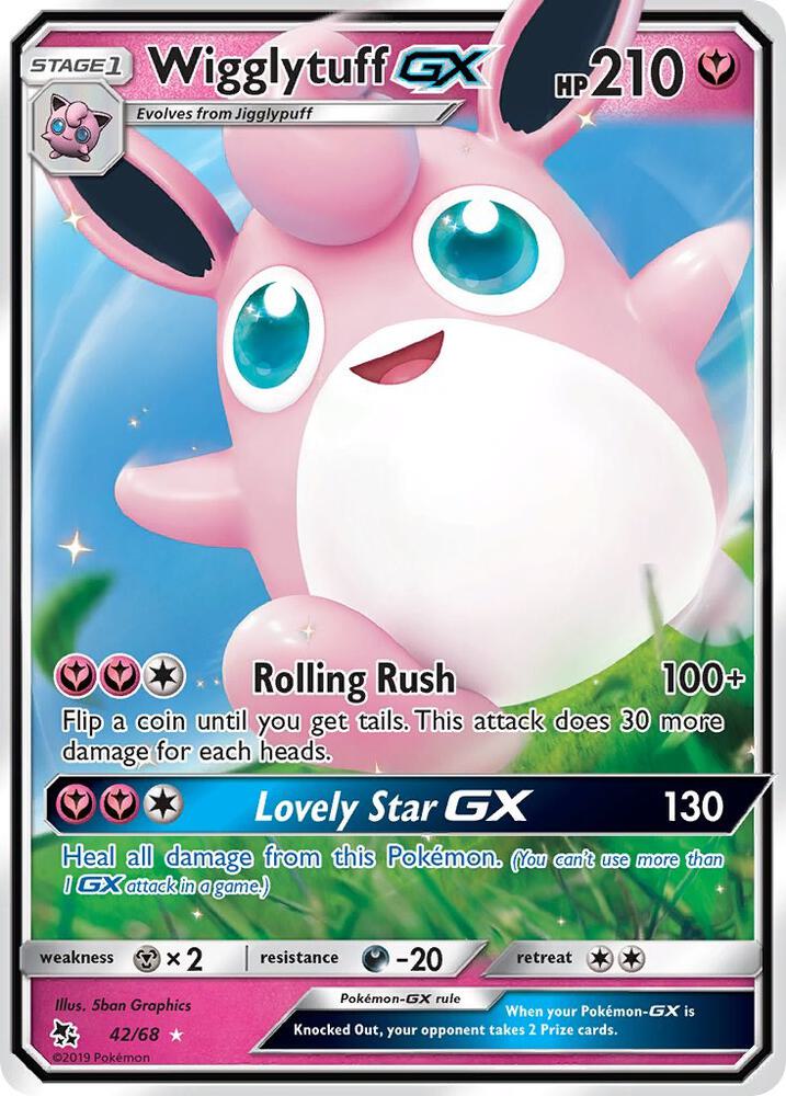 Wigglytuff GX - Hidden Fates #42/68