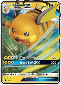 Raichu GX - SM Promos #SM213