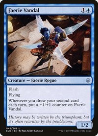 Faerie Vandal - Throne of Eldraine - 45