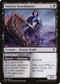 Smitten Swordmaster - Throne of Eldraine - 105