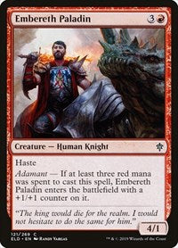 Embereth Paladin - Throne of Eldraine - 121