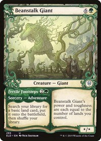 Beanstalk Giant (Showcase) - Throne of Eldraine - 295