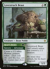 Lovestruck Beast - Throne of Eldraine - 165