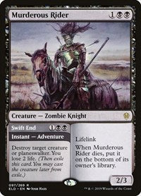 Murderous Rider - Throne of Eldraine - 97
