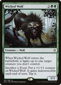 Wicked Wolf - Throne of Eldraine - 181