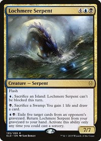 Lochmere Serpent - Throne of Eldraine - 195