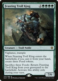 Feasting Troll King - Throne of Eldraine - 152