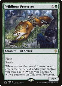 Wildborn Preserver - Throne of Eldraine - 182