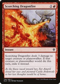 Scorching Dragonfire - Throne of Eldraine - 139