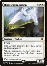 Harmonious Archon - Throne of Eldraine - 17