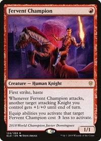 Fervent Champion - Throne of Eldraine - 124