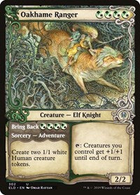 Oakhame Ranger (Showcase) - Throne of Eldraine - 302