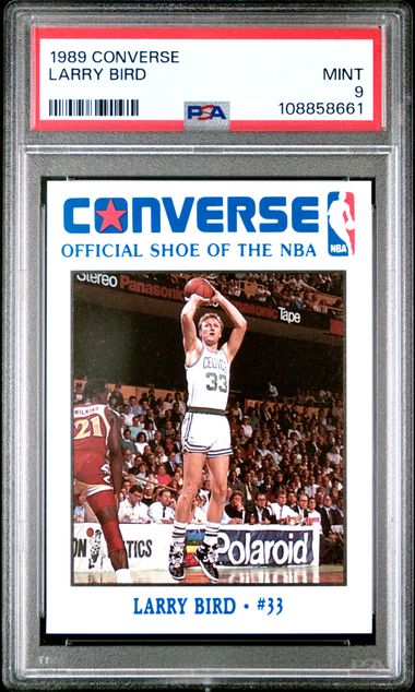 1989 CONVERSE LARRY BIRD PSA#9