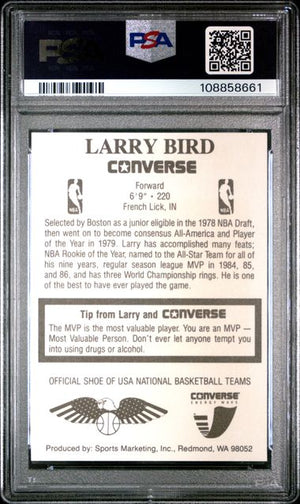1989 CONVERSE LARRY BIRD PSA#9