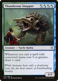 Thunderous Snapper - Throne of Eldraine - 215