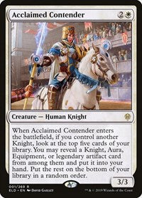 Acclaimed Contender - Throne of Eldraine - 1