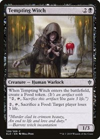 Tempting Witch - Throne of Eldraine - 108