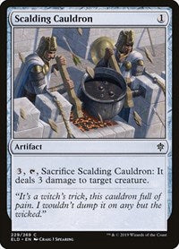 Scalding Cauldron - Throne of Eldraine - 229