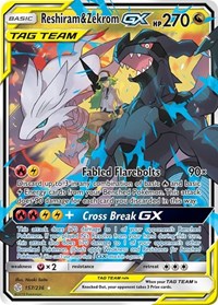 Reshiram & Zekrom GX - SM - Cosmic Eclipse - 157/236