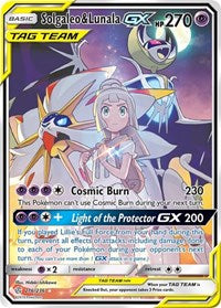 Solgaleo & Lunala GX (Full Art) - SM - Cosmic Eclipse - 216/236