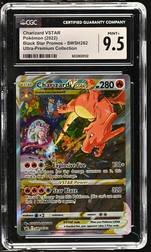 Charizard VSTAR Black Star Promo CGC#9.5