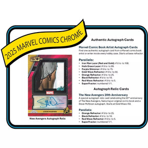2025 Topps Marvel Chrome Blaster Box