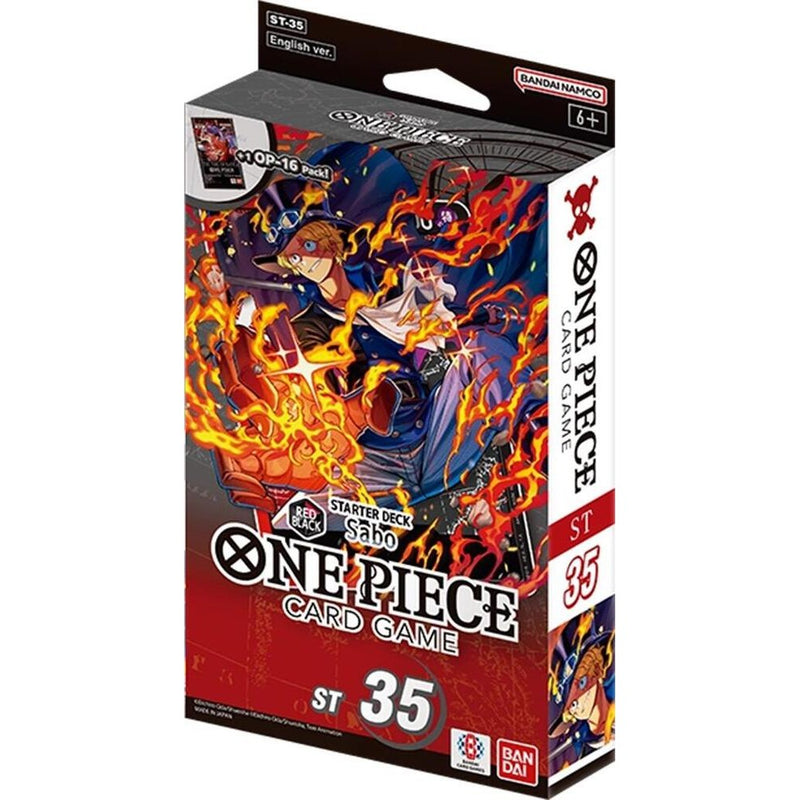 One Piece TCG: Starter Deck 35: RED/BLACK Sabo (ST-35)
